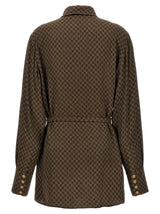 Balmain Monogram Mini Shirt - Women - Piano Luigi