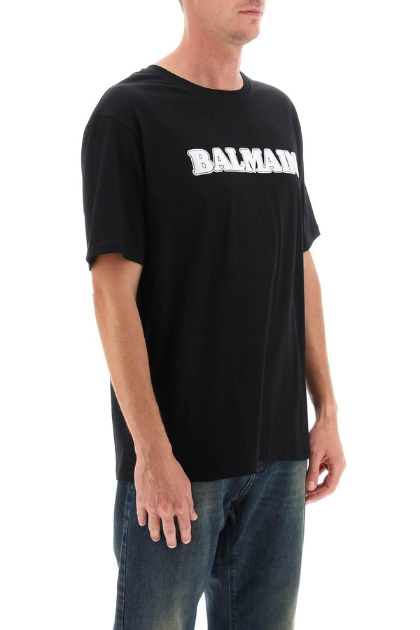 Balmain Retro Flock T-shirt-straight Fit - Men - Piano Luigi