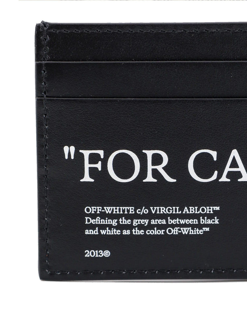 Off-White Card Holder - Men - Piano Luigi