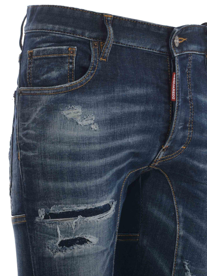 Jeans Dsquared2 tidy Biker In Denim - Men - Piano Luigi