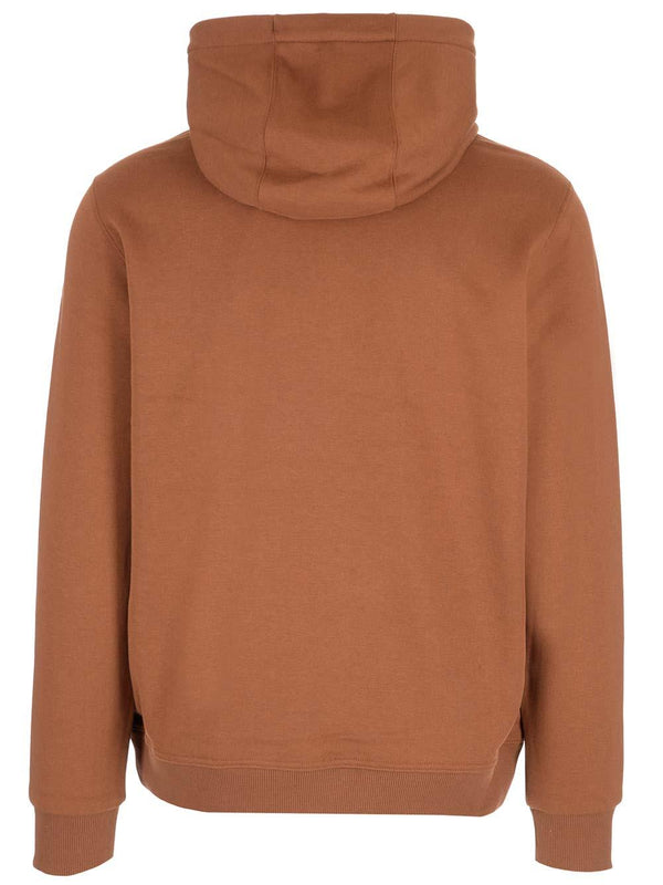 Burberry Brown Hoodie - Men - Piano Luigi