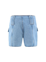 Fendi Denim Baguette Shorts - Women - Piano Luigi