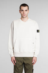 Stone Island Sweatshirt In Beige Cotton - Men - Piano Luigi