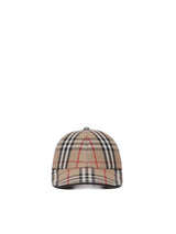 Burberry Vintage Check Hat In Cotton - Women - Piano Luigi