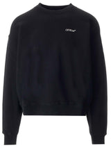 Off-White Black lunar Arrow Sweatshirt - Men - Piano Luigi