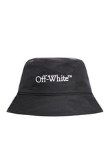 Off-White Logo Embroidered Bucket Hat - Women - Piano Luigi