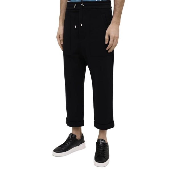 Balmain Cotton Logo Pants - Men - Piano Luigi