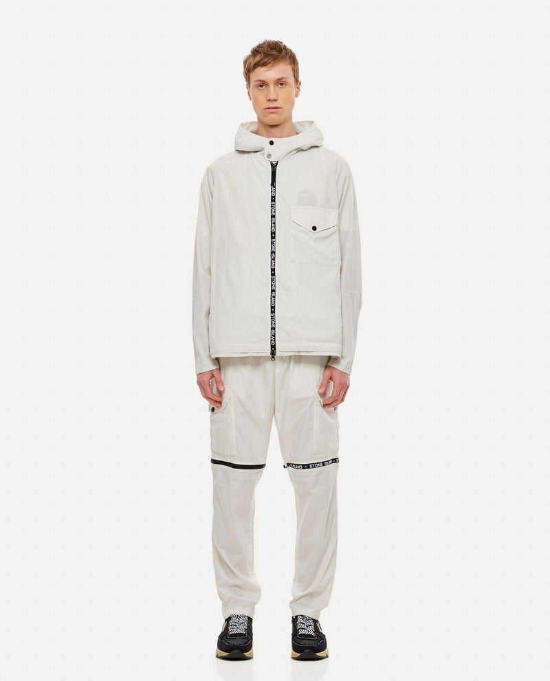 Stone Island Stretch Cotton Cargo Pants - Men - Piano Luigi