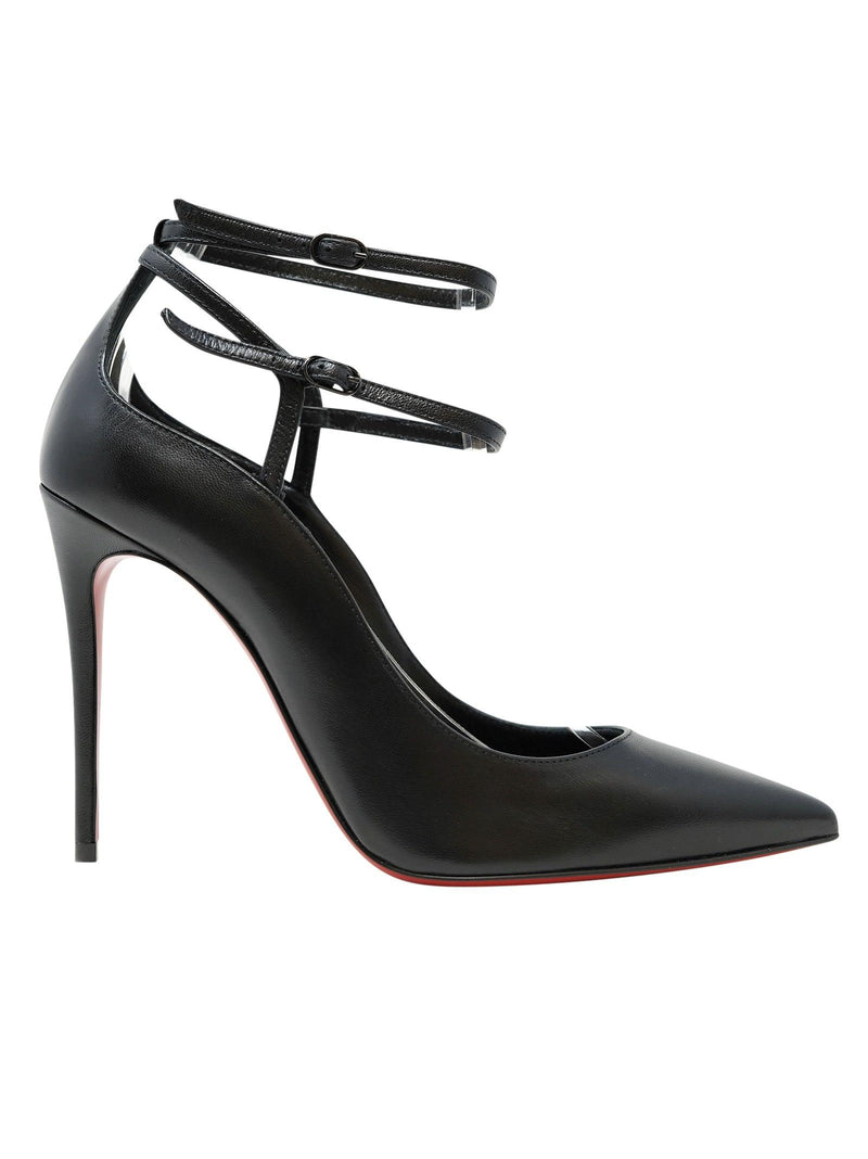 Christian Louboutin Black Conclusive 100 Sandals - Women - Piano Luigi