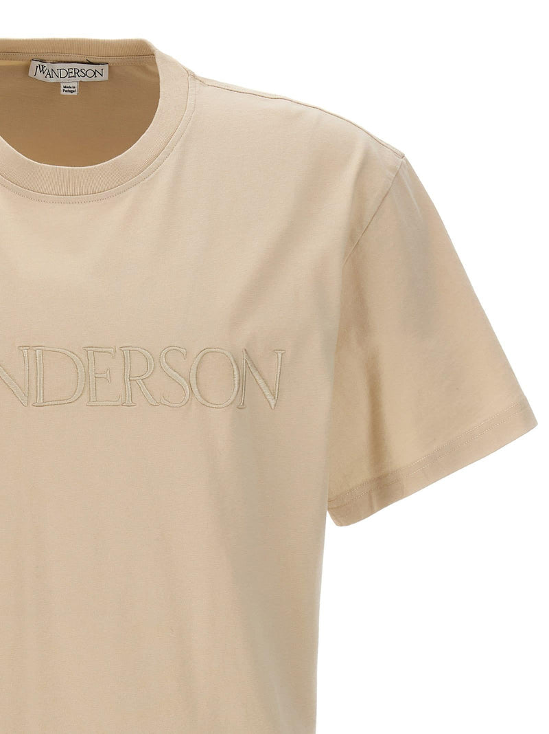 J.W. Anderson Logo Embroidery T-shirt - Men - Piano Luigi