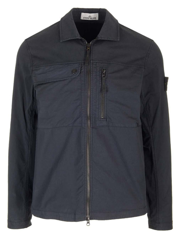 Stone Island Cotton Shirt Jacket - Men - Piano Luigi