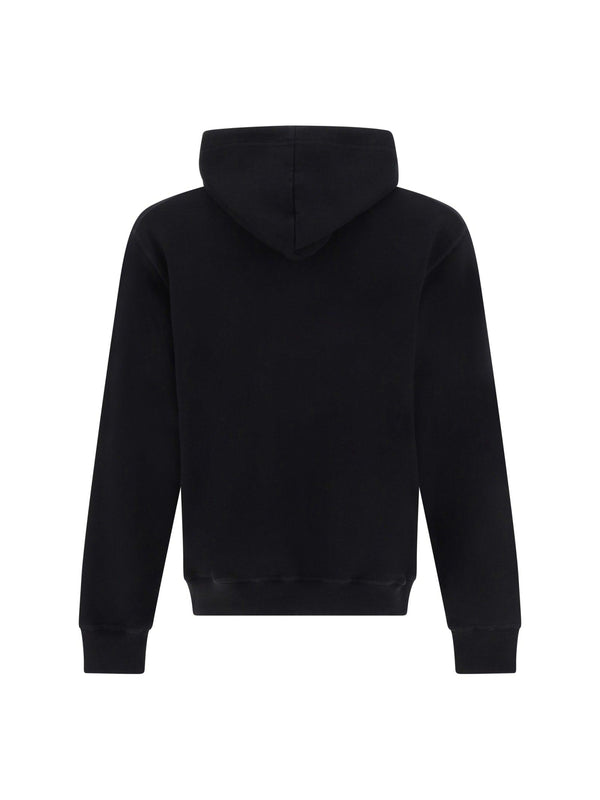 Black dsquared2 Ceresio 9, Milan Hoodie - Men - Piano Luigi