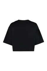 Balmain Cotton Crew-neck T-shirt - Women - Piano Luigi