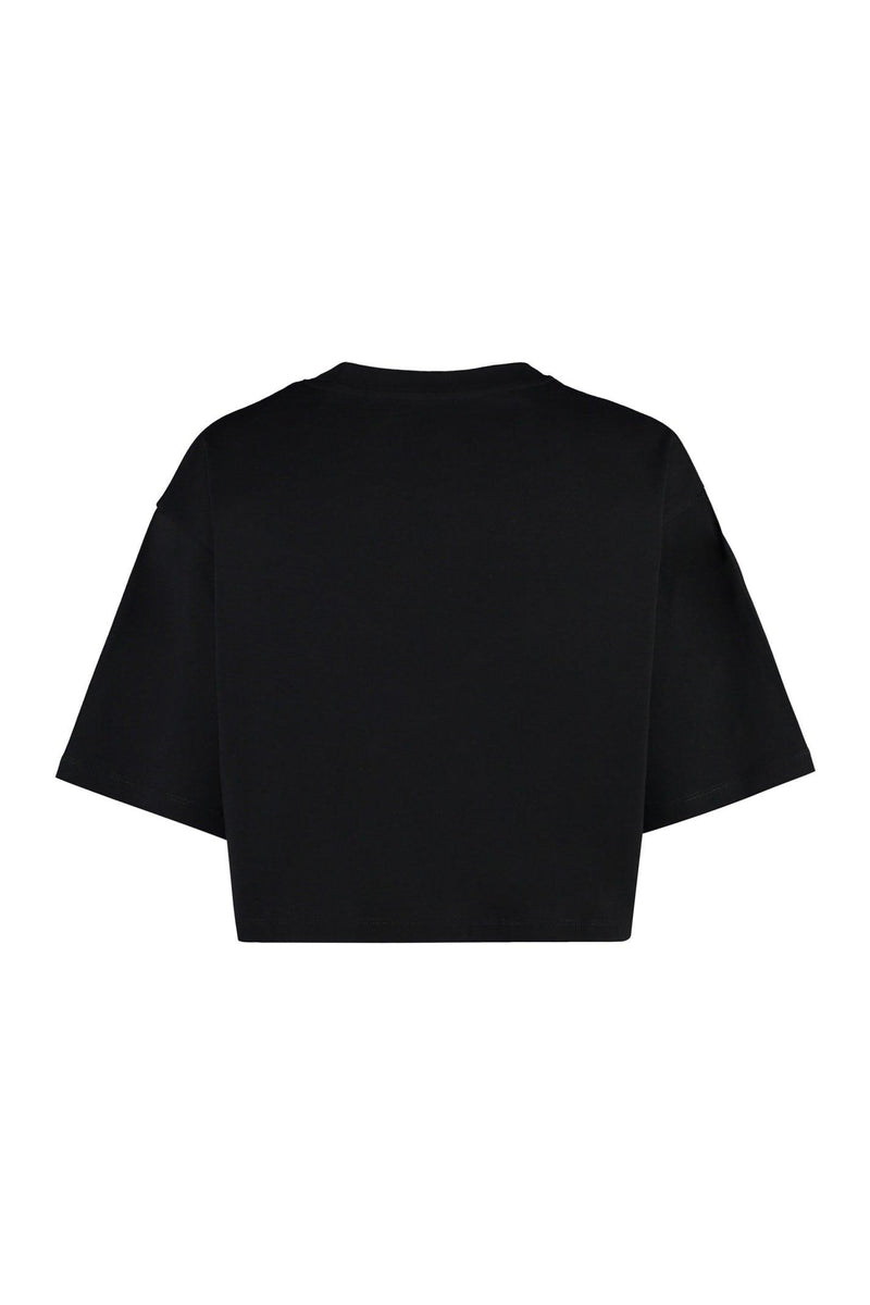 Balmain Cotton Crew-neck T-shirt - Women - Piano Luigi