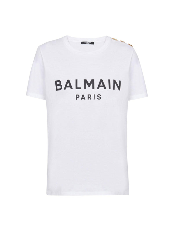 Balmain 3 Btn Printed T-shirt - Women - Piano Luigi