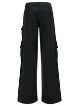 Off-White Satin Toybox Cargo Pants - Women - Piano Luigi