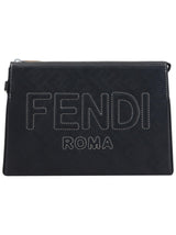 Fendi Pouch In All-over Ff Fabric - Men - Piano Luigi