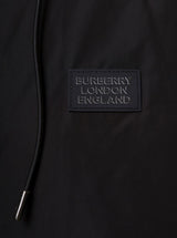 Burberry Black Reversible Waterproof Jacket In Polyester Man - Men - Piano Luigi