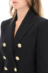 Balmain Grain De Poudre Double-breasted Jacket - Women - Piano Luigi