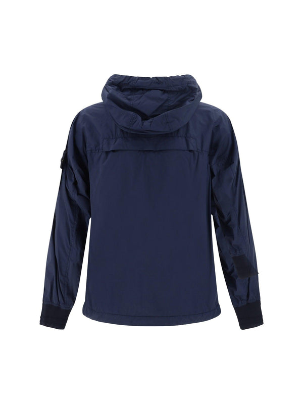 Stone Island Hooded Jacket - Men - Piano Luigi