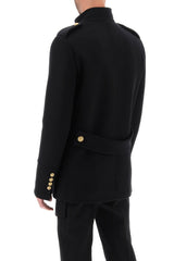 Balmain Black Virgin Wool Jacket - Men - Piano Luigi