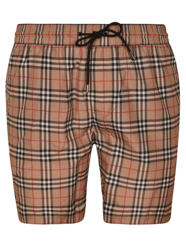 Burberry House Check Drawstring Waist Shorts - Men - Piano Luigi