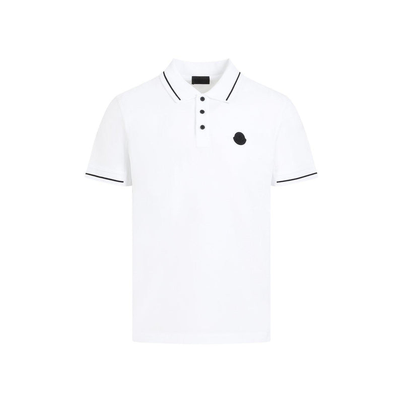 Moncler Logo Patch Polo Shirt - Men - Piano Luigi