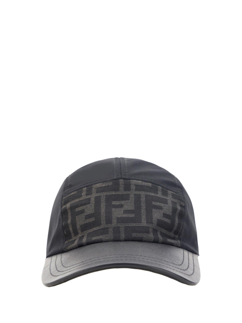 Fendi Ff Jacquard Cap - Men - Piano Luigi