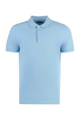 Tom Ford Short Sleeve Cotton Polo Shirt - Men - Piano Luigi