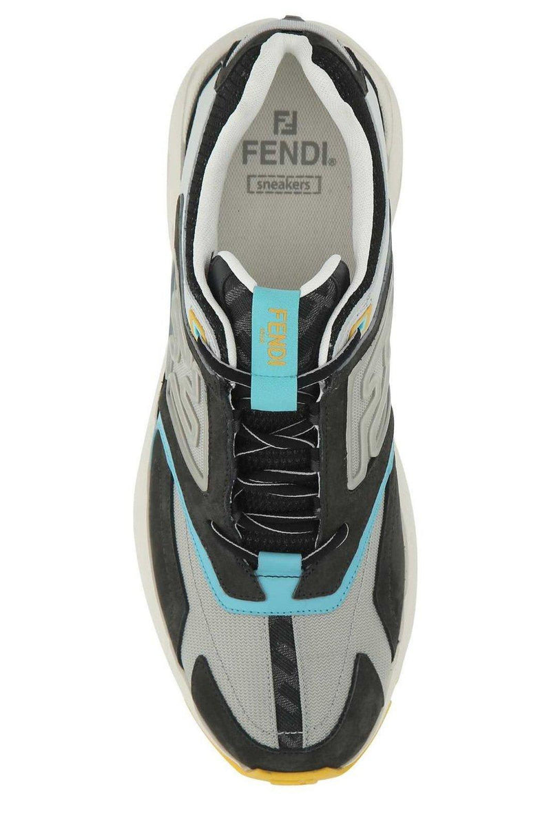 Fendi Faster Ff-embossed Detailed Low-top Sneakers - Men - Piano Luigi