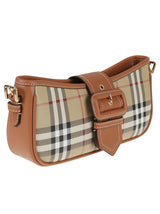 Burberry House Check Buckled Shoulder Bag - Women - Piano Luigi