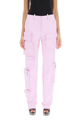 Off-White Gabardine Cargo Pants - Women - Piano Luigi