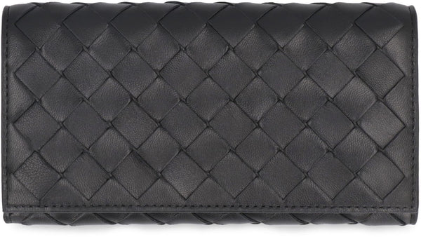 Bottega Veneta Leather Wallet - Women - Piano Luigi