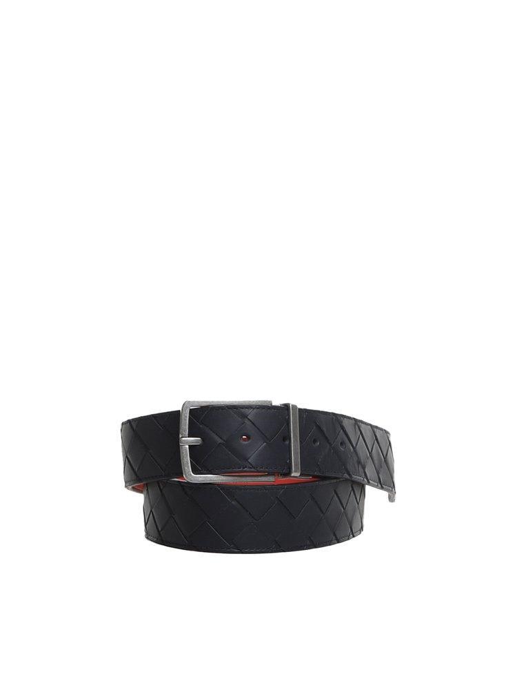 Bottega Veneta Intrecciato Buckle Belt - Men - Piano Luigi