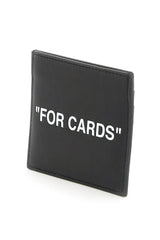 Off-White Leather Cardholder - Men - Piano Luigi