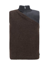 Fendi Alpaca And Wool Multicolor Waistcoat - Men - Piano Luigi