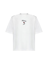 Burberry Logo Embroidered Crewneck T-shirt - Men - Piano Luigi