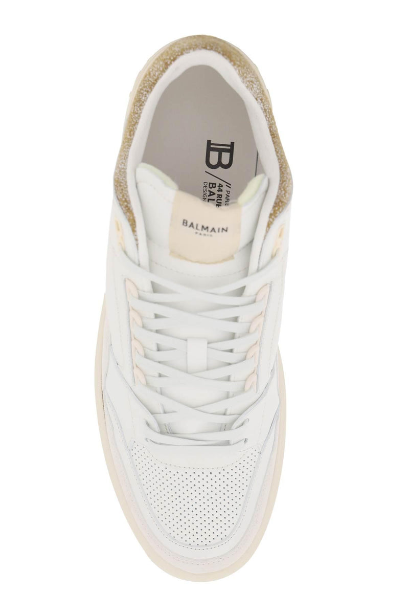 Balmain b Court Mid Top Sneakers - Men - Piano Luigi