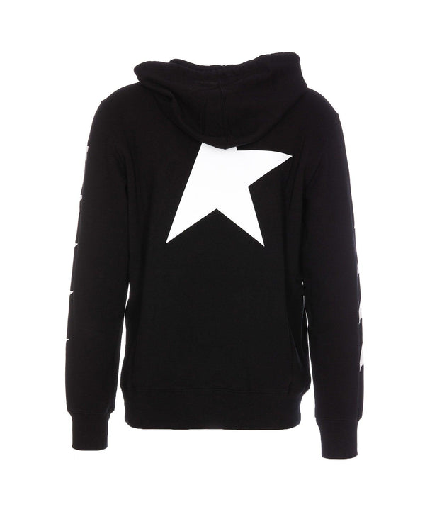 Golden Goose Alighiero Hoodie With Stars Collection - Men - Piano Luigi