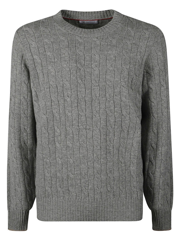 Brunello Cucinelli Ribbed Sweater - Men - Piano Luigi