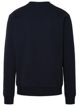 Balmain Blue Cotton Sweatshirt - Men - Piano Luigi