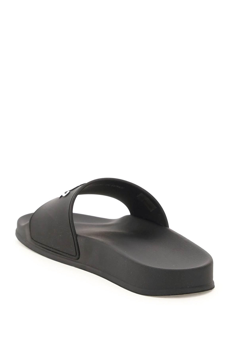 Black dsquared2 Ceresio 9, Milano Slides - Men - Piano Luigi