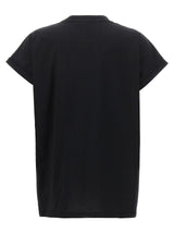 Balmain Flocked Logo T-shirt - Women - Piano Luigi