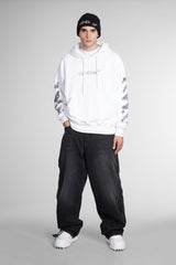 Off-White Sweatshirt In White Cotton - Men - Piano Luigi