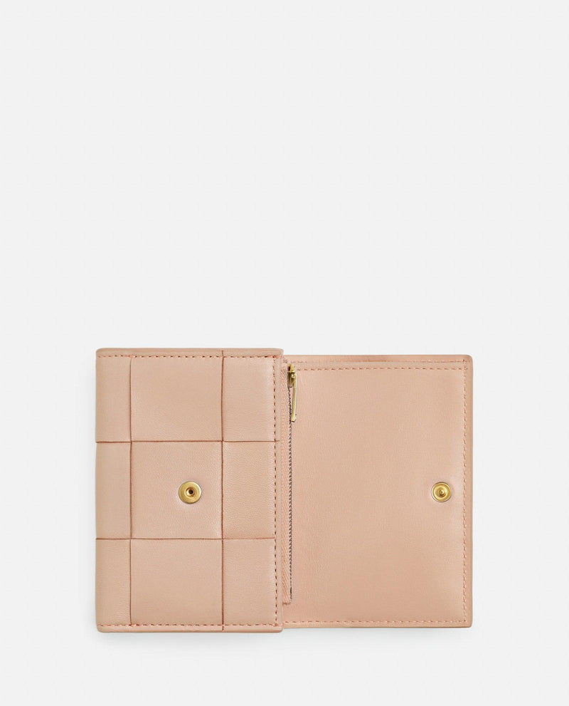 Bottega Veneta Tri-fold Leather Wallet - Women - Piano Luigi