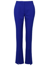 Off-White tech Drill Blue Polyester Trousers - Women - Piano Luigi