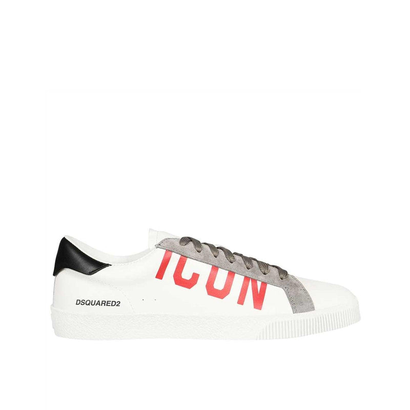 Dsquared2 Icon Cassetta Leather Sneakers - Men - Piano Luigi