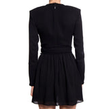 Saint Laurent Long Sleeves Dress - Women - Piano Luigi