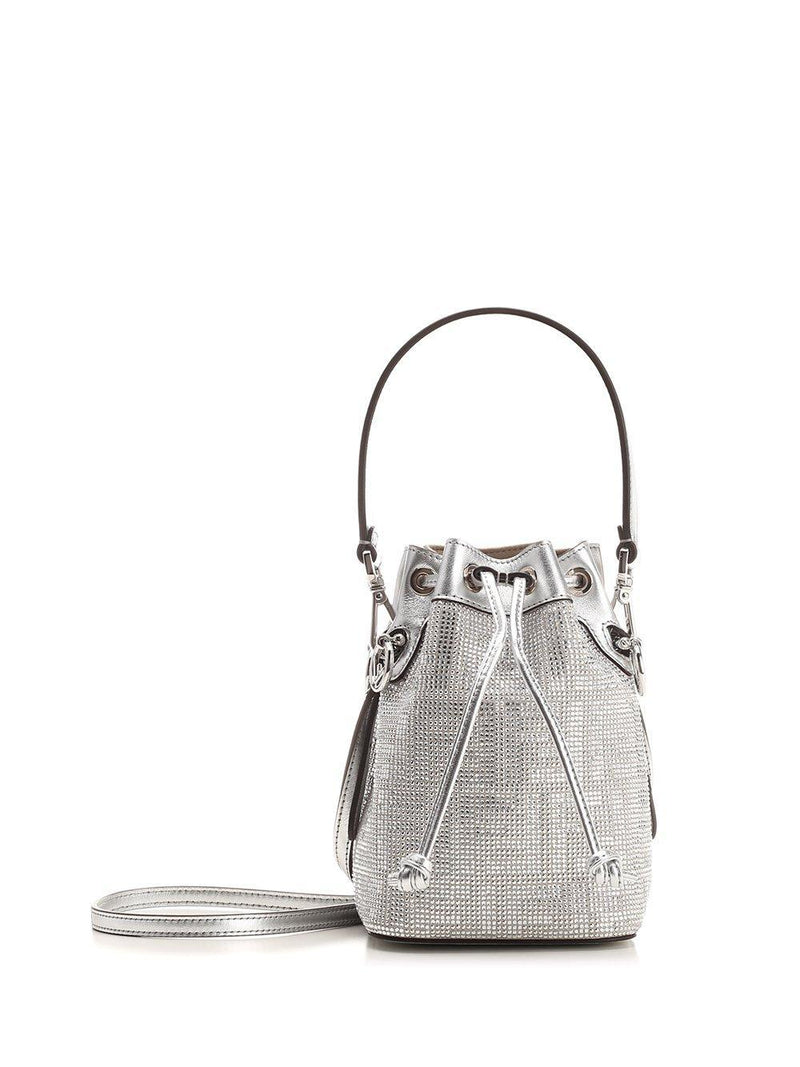 Fendi Mon Tresor Sequin-embellished Bucket Bag - Women - Piano Luigi