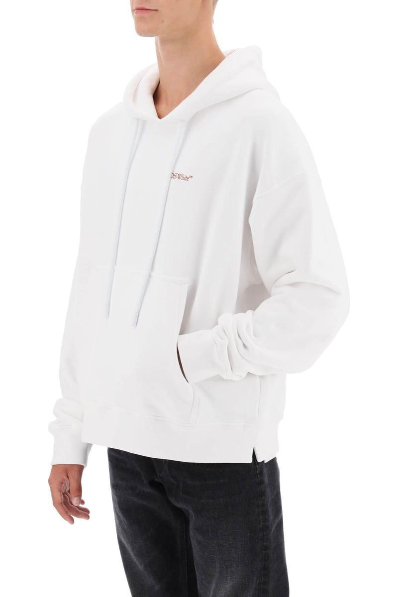 Off-White Hoodie With Back Arrow Print - Men - Piano Luigi